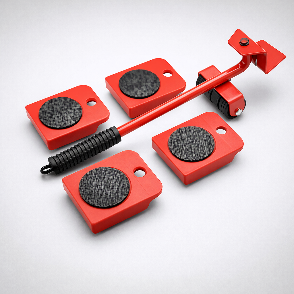 Heavy-Duty Furniture Lifter & Moving Tool Set – 5 Piece Furniture Shifting Kit